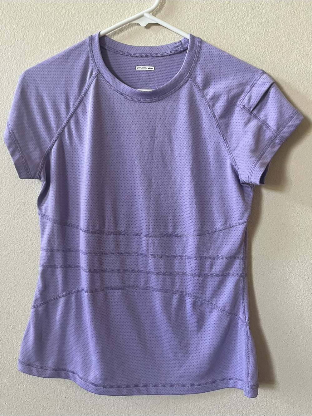 lululemon athletica Silverescent Lavender Performance Tee